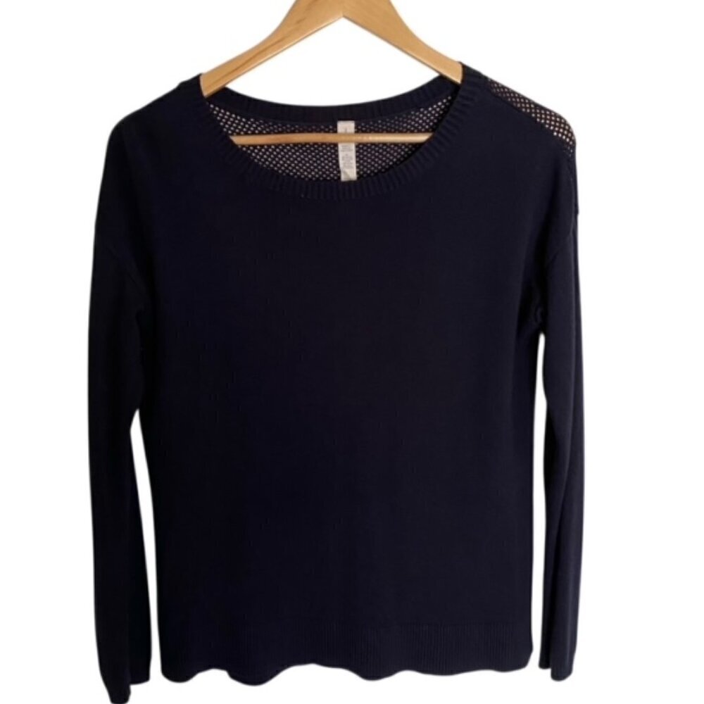 Lululemon Navy Well Being Sweater 2